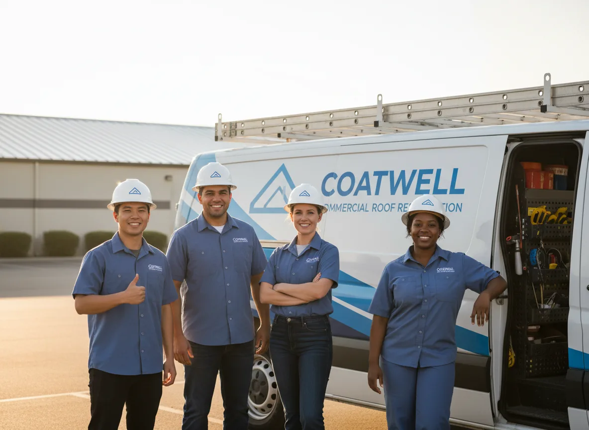 Commercial roof coating company in Bremond, TX